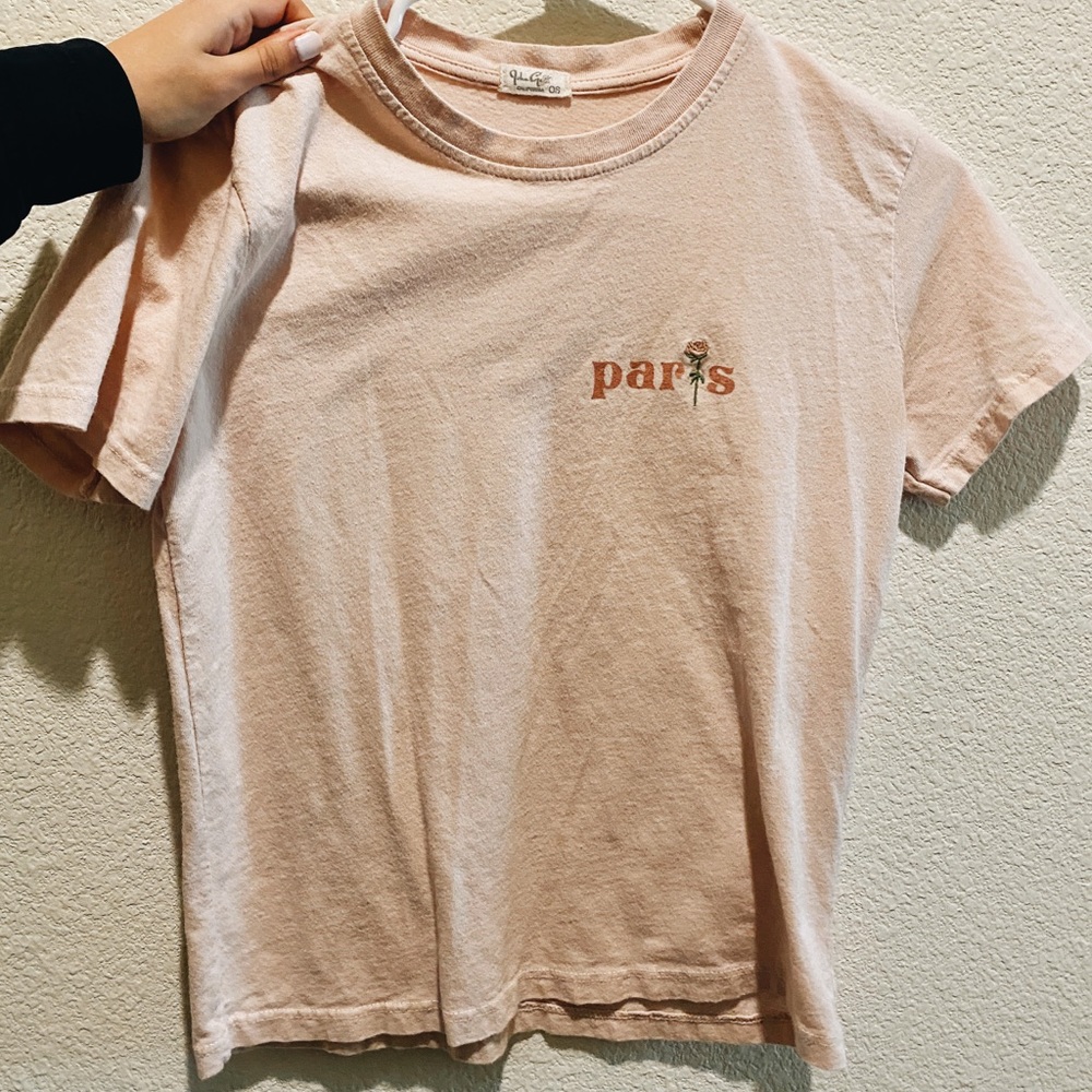 NEVER WORN Brandy Melville Paris Tee